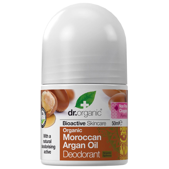 Dr. Organic Moroccan Argan Oil Deodorant, 50 ml