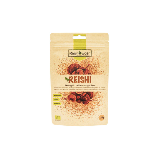 Rawpowder Ekologiskt Reishisvamppulver, 125 g