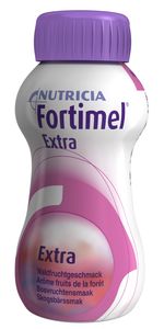 Fortimel Extra, drickfärdigt kosttillägg, skogsbär 4 x 200 milliliter