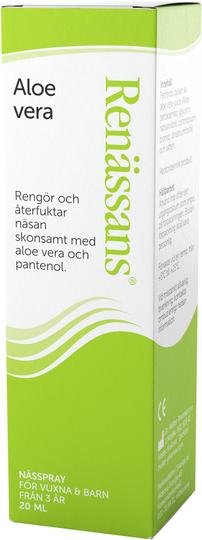 Renässans Aloe Vera nässpray 20 ml