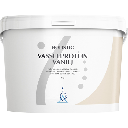 Holistic Vassleprotein Vanilj 5 kg