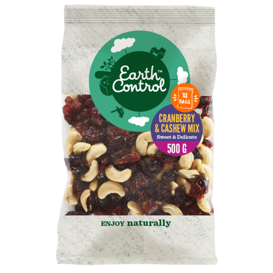 Earth Control Cashew & Cranberries 500 g