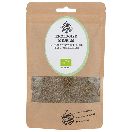 Powerfruits Ekologisk Mejram, 25 g