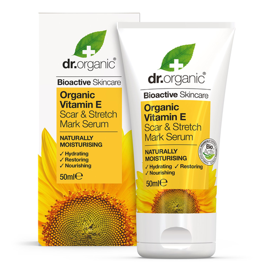 Dr. Organic Vitamin E Scar & Stretch Mark Serum, 50 ml