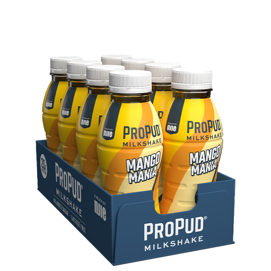 8 x ProPud Protein Milkshake, 330 ml, Mango Mania