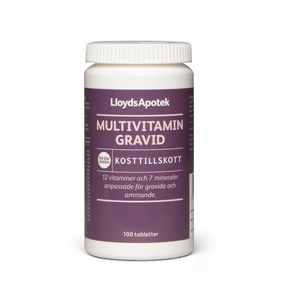 LloydsApotek Multivitamin Gravid 100 st