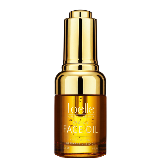 Loelle Face Oil de Luxe with Argan- & Barbary Fig Seed Oil, 30 ml