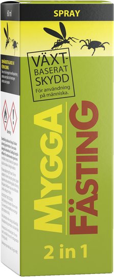 MyggA Fästing 2 in 1 60 ml