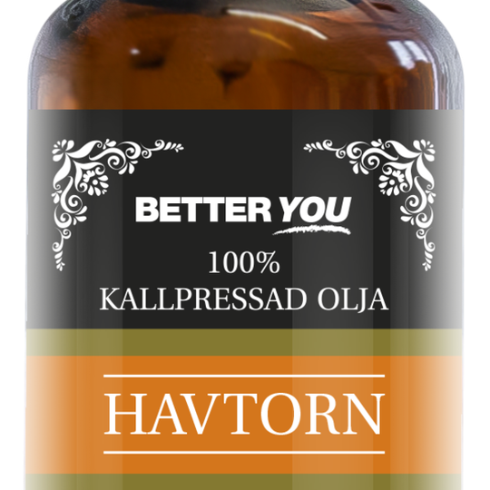 BETTER YOU Better You Kallpressad Havtornsolja EKO 30 ml