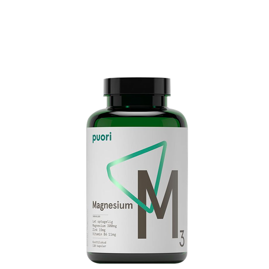 M3 Magnesium & Zink, 120 kapslar