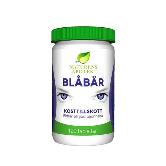 Naturens Apotek Blåbär 120 tabletter