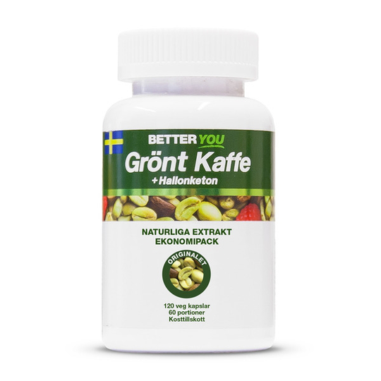 BETTER YOU Better You Grönt Kaffe + Hallonketon 120 kaps