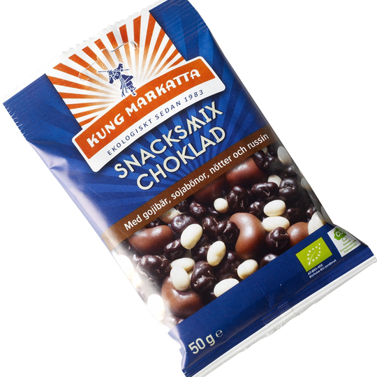 Kung Markatta Snacksmix Choklad 50 g