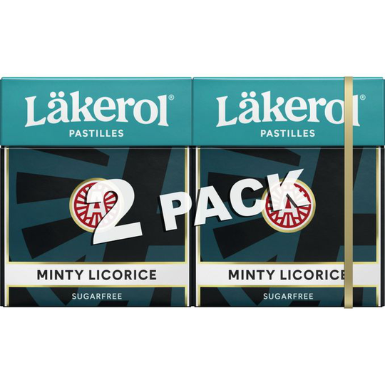 Läkerol Classic Licorice Mint 2-pack
