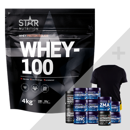 Whey-100, 4 kg + Bonus Product!