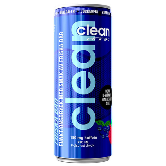 Clean Drink Friska bär 330 ml