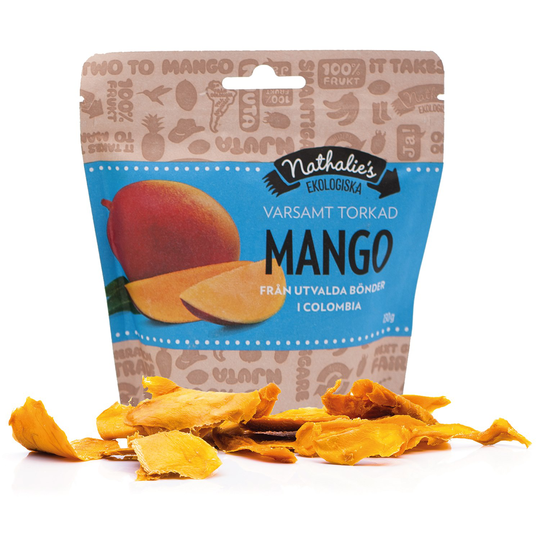 Nathalies Ekologisk Torkad Mango, 130 g