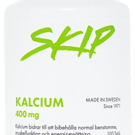 Skip Nutrition Skip Kalcium 400mg 100 st