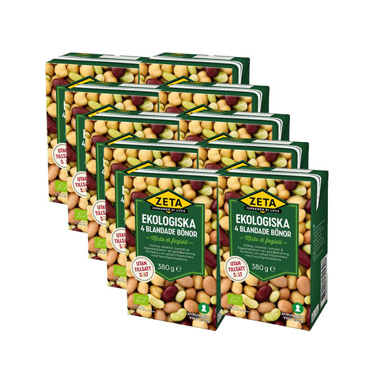 Zeta Eko Blandade Bönor 10-pack