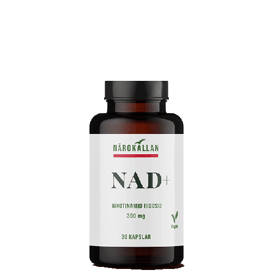 NAD+ 300 mg, 30 kapslar
