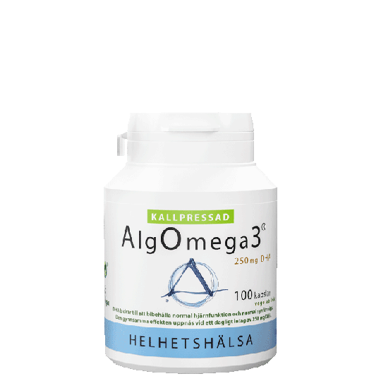 AlgOmega3® Kallpressad, 100 kapslar