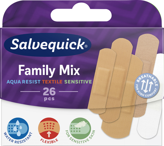 Salvequick Family Mix 26 st
