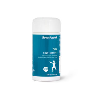 LloydsApotek multivitamin 50+ tablett 100 st