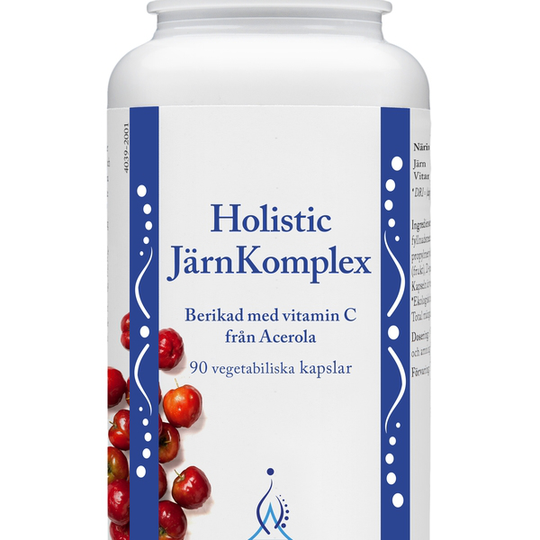 Holistic JärnKomplex 90 kapslar