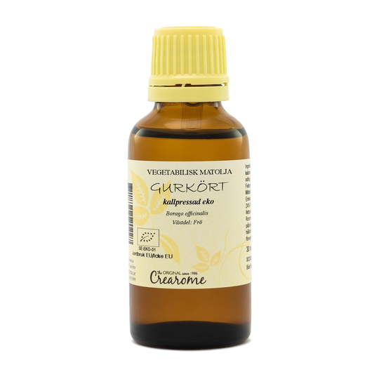 Crearome Ekologisk Gurkörtsolja Kallpressad, 30 ml