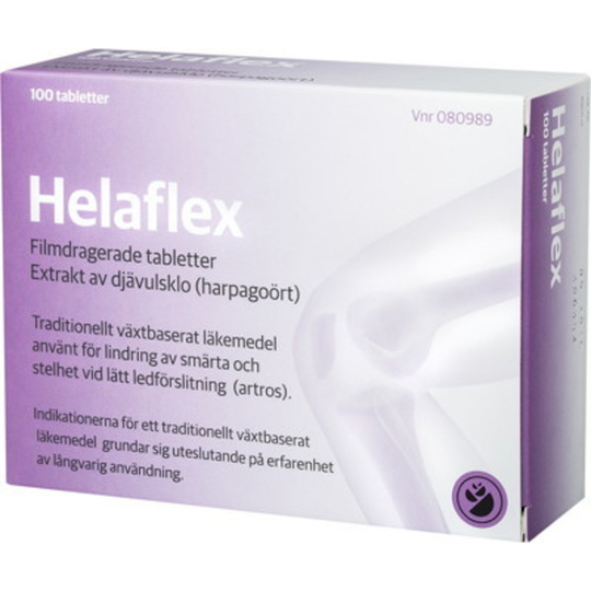 Bringwell Helaflex, filmdragerad tablett 100 st