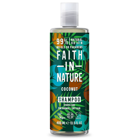 Faith in Nature Coconut Shampoo, 400 ml