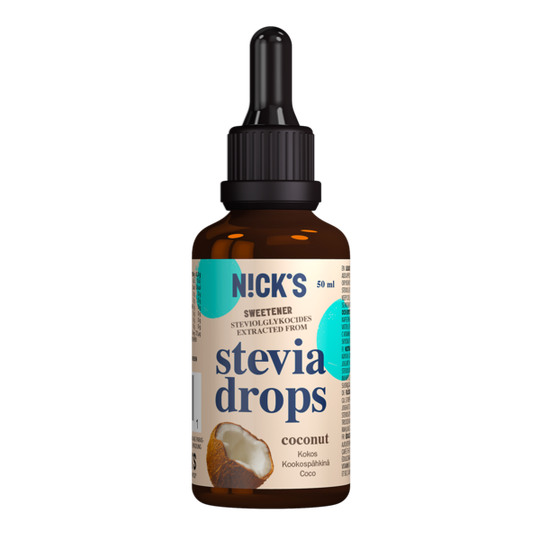 Nicks Stevia Drops Coconut 50 ml