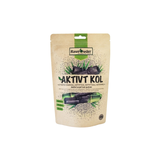 Rawpowder Aktivt Kolpulver, 100 g