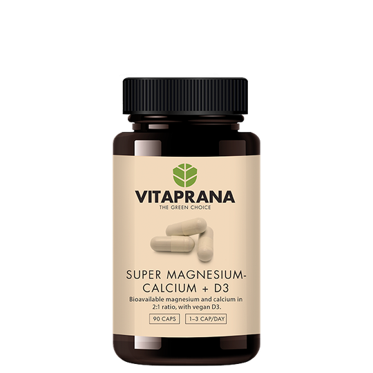Super Magnesium Kalcium D3 90 kapslar