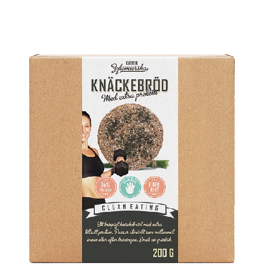 Knäckebröd Extra Protein Gräslök, 200 g