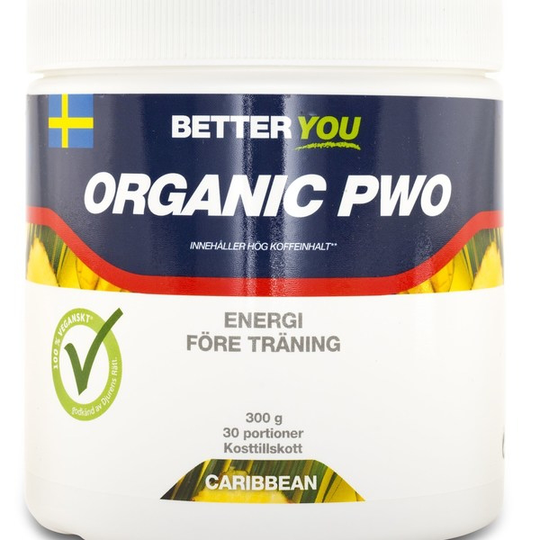BETTER YOU Better You Organic PWO 300g Carribean