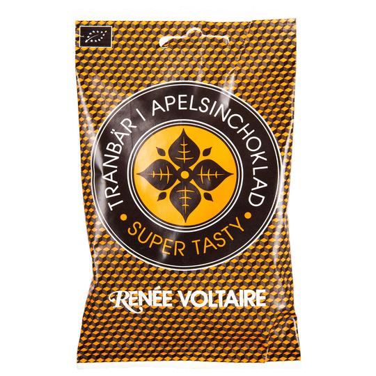 Renee Voltaire Tranbär i Apelsinchoklad, 50 g