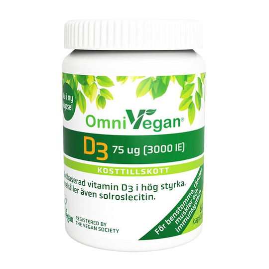 Omnisym Pharma OmniVegan D3 60 kapslar
