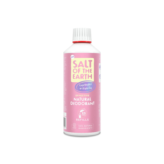 Salt of the Earth Lavender & Vanilla Deodorant Spray 500 ml (Refill)