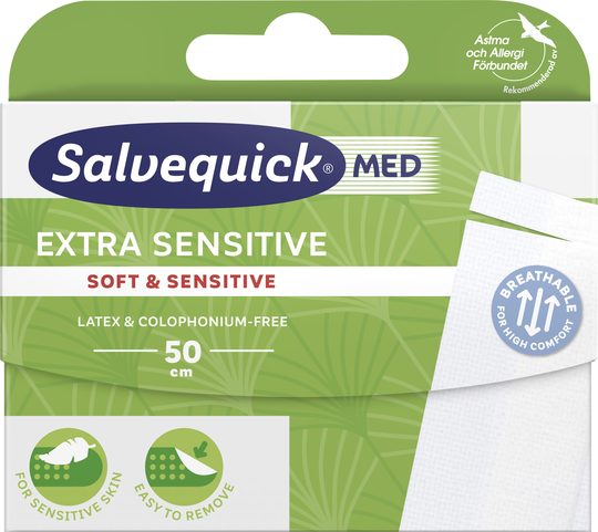 Salvequick Extra Sensitive 50 cm