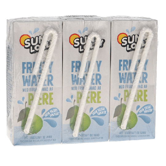 Sun Lolly Dryck Fruity Water Päron 3-Pack