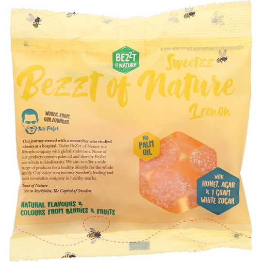 Bezzt of nature Naturligt Godis Lemon