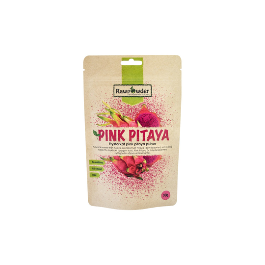 Rawpowder Frystorkat Pink Pitayapulver, 90 g
