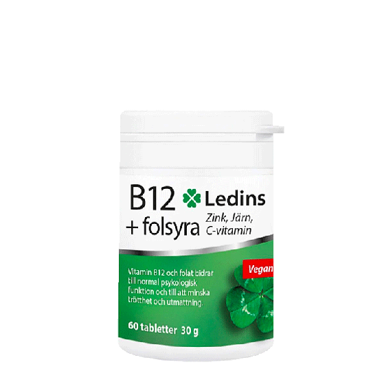 B12+Folsyra, 60 st