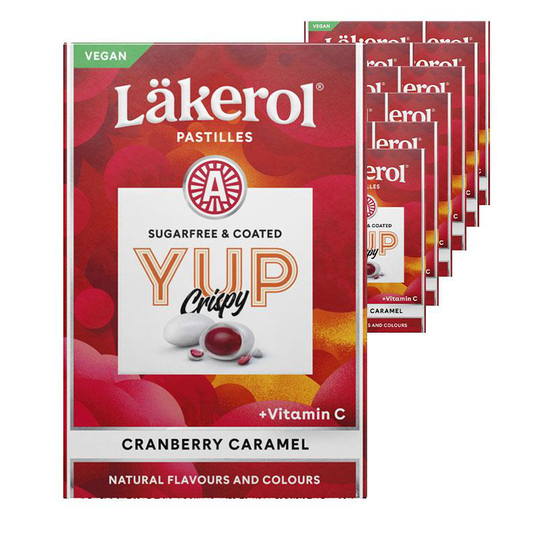 Läkerol Tranbär & Karamell 12-pack