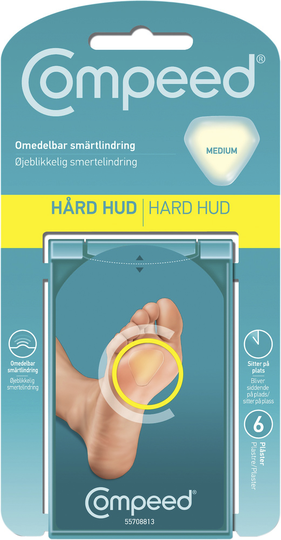 Compeed Hård hud 6 st