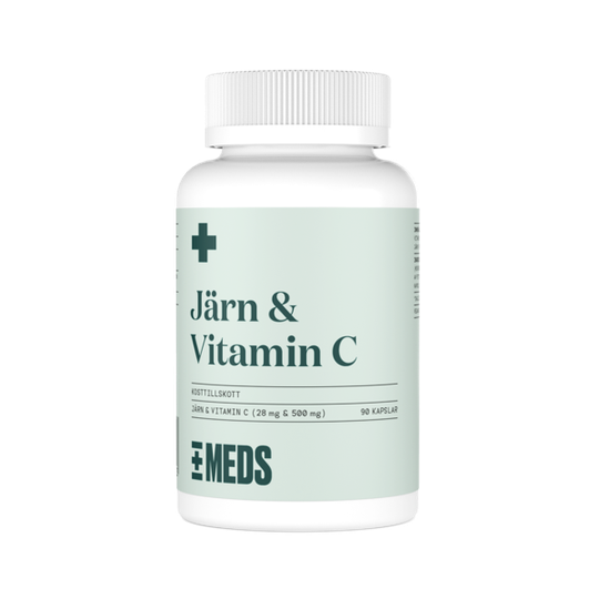 MEDS by MEDS MEDS Järn 28 mg & C-vitamin 500 mg 90 kapslar