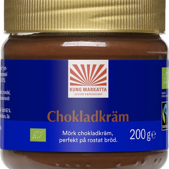 Kung Markatta Mörk Chokladkräm EKO 200 g
