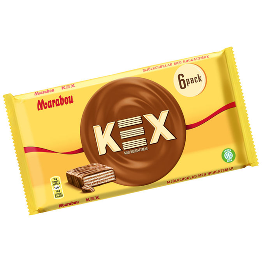 Marabou Kexnougat 6-pack