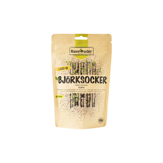 Rawpowder Björksocker (Xylitol), 300 g